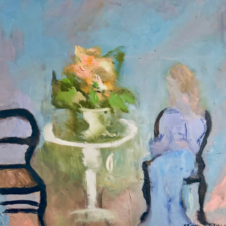 La Dame avec les fleurs