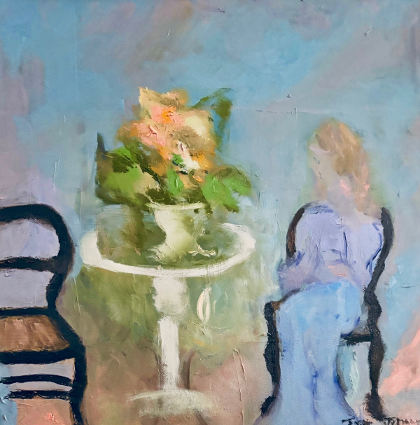 La Dame avec les fleurs