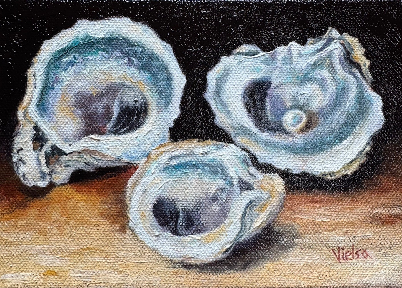 Sold-Solitary Luster on Vanitas - Image 1