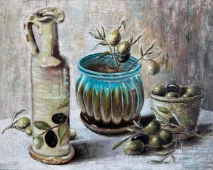 Still Life with Olives