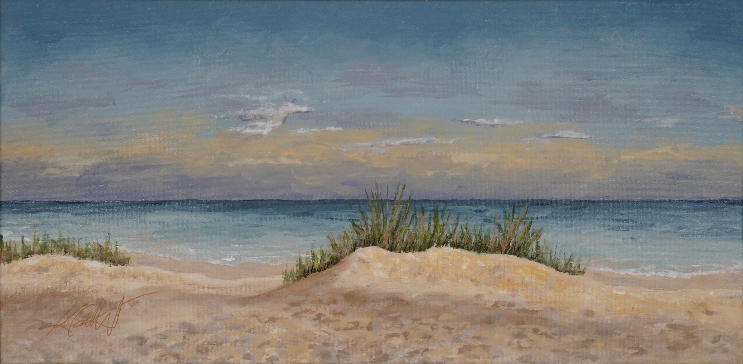 Beach at Gulfport, September Afternoon